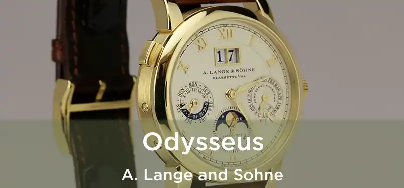  Odysseus A. Lange and Sohne