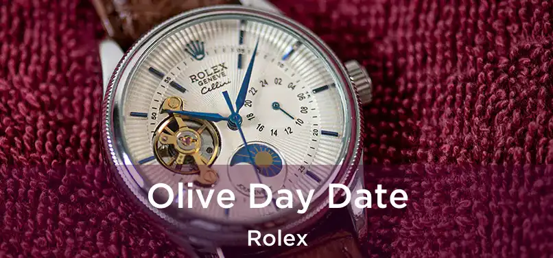  Olive Day Date Rolex